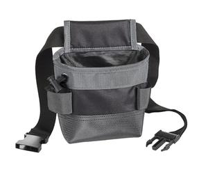 VELOFLEX 6900080 - Bolsa de herramientas S, 20 x 21 x 5 cm, bolsa multifuncional, bolsa de herramientas, bolsa de cinturón, negro-gris