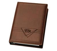 VELOFLEX - Agenda telefónica Exquisit, 14,5 x 22,5 cm, marrón