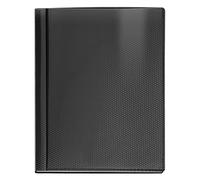 VELOFLEX - Álbum de fotos Diamond A4 con 12 fundas transparentes, negro