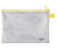 Veloflex - Bolsa con Cierra de Cremallera (PVC, 350 micras, Tejido Reforzado) DIN A5