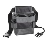 VELOFLEX - Bolsa de herramientas S, 20 x 21 x 5 cm | Bolsa multifuncional, riñonera, poliéster repelente al agua, fondo reforzado, cierre con cordón, soporte para martillo