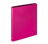 VELOFLEX - Carpeta anillas expedientes VELOCOLOR A4, 4 anillas, rosa