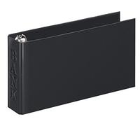 VELOFLEX - Carpeta Classic DIN A6 con mecanismo de 2 anillas en D, negra