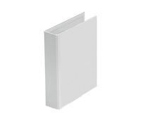 VELOFLEX - Carpeta de anillas Velodur A5 con anillas 2-D, blanco