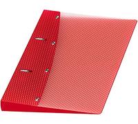 Veloflex Diamond 1151421 - Archivador de anillas, DIN A5, 2 anillas, 20 mm, polipropileno, color rojo, 1 unidad