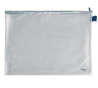 Veloflex - Bolsa con cierra de cremallera (PVC, 350 micras, tejido reforzado) DIN A3