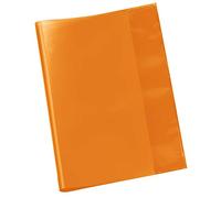 VELOFLEX - Funda cuadernos A4 PP transparente naranja, 25 unidades