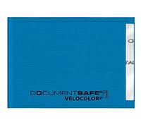 VELOFLEX - Funda para tarjetas con protección RFID/NFC, 90 x 63 mm, azul