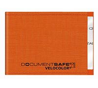 VELOFLEX - Funda tarjetas protección RFID/NFC, 90 x 63 mm, naranja