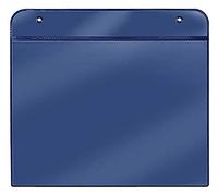 VELOFLEX 3805500 - Bolsas magnéticas DIN A5, formato horizontal, con tiras magnéticas en la parte posterior, PVC, azul, 20 unidades