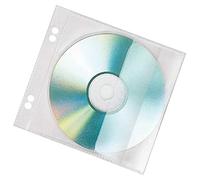 VELOFLEX - Fundas para CD para archivar, para 1 CD, paquete de 10 unidades