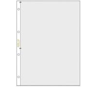 Veloflex 4345000 - Fundas para documentos (polipropileno, DIN A4, transparente, 100 unidades)