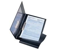 VELOFLEX - Portapapeles A4 con protección contra traspaso de tinta, negro