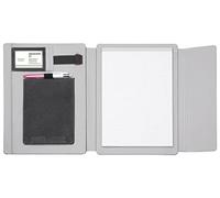 VELOFLEX - VELOBAG, organizador para tabletas DIN A4 de PU, negro-gris