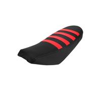 VeloHive Funda de cojín de Asiento de PVC Compatible con Motocicleta MX3 MX4,Pit(Red)