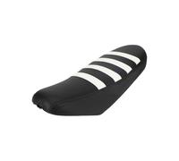 VeloHive Funda de cojín de Asiento de PVC Compatible con Motocicleta MX3 MX4,Pit(White)