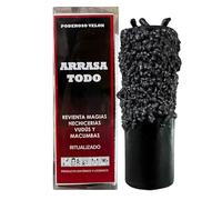 Velón Arrasa Todo con Triple Mecha para Reventar Magias | Velón Ritualizado para Romper Maldiciones, Mal de Ojo, Hechizos, Trabajos de Magia Negra, Vudús o Macumbas.