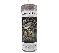 Velón de la Santa Muerte para Cualquier Tipo de Petición Urgente | Vela Especial con Aceite y Oración para Resolver Casos Desesperados de forma Rápida.