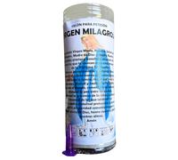 Velón de la Virgen Milagrosa para Conceder Milagros y Aportar Luz, Amor y Protección | Velón de Petición con Aceite Litúrgico y Oración de 3 Días de Duración Aproximada.