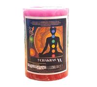 Velon de las potencias. Velon de los 7 chakras. Abre puertas de la espiritualidad. Conecta con los 7 chakras. Vela ritual siete energias. Conecta con tu energia vital.