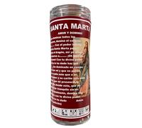 Velón de Santa Marta para Dominación | Vela Especial con Aceite y Oración para Dominar, Controlar y Amansar a la Persona Deseada.