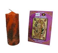 Velón herboreo Diosa Fortuna - Ritual místico para el éxito - Las Velas de Mariano