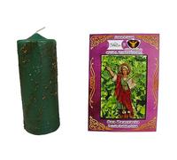 Velón Herbóreo San Pancracio - Ritual para peticiones de Trabajo y Salud - Las Velas de Mariano