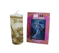 DORAZEN Velón Herbóreo Santa Muerte Blanca - Ritual de protección y purificación - Las Velas de Mariano