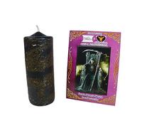 DORAZEN Velón Herbóreo Santa Muerte Negra - Ritual para la protección, contra Enemigos y energías negativas - Las Velas de Mariano