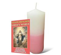 Velón Oración Virgen María Vela petición para casos difíciles vela para santos promesa