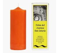 Velón Preparado San Lotario Artesanal - Vela Ritual para Atraer el Amor, Regresar Pareja y Endulzar Relaciones - Combustión 30 H - Hecho a Mano en España - Las Velas de Mariano