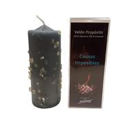 Velón Propósito Causas Imposibles - Ritual místico para resolver situaciones difíciles - Velas Mariano
