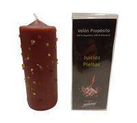 Velón Propósito Juicios Pleitos - Ritual místico para causas judiciales - Velas Mariano