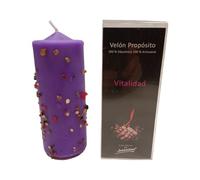 Velón Propósito Vitalidad - Ritual místico para la vitalidad - Velas Mariano
