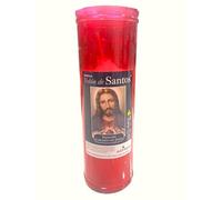 Velon SAGRADO CORAZON DE JESUS. Velón Iglesia. Salud, Bienestar y trabajo. Hecha por artesanos en España. Velon de iglesia. Velas iglesia Corazon de Jesus.