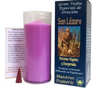 Velon San Lazaro vela potenciada con oracion para peticiones urgentes y desesperadas