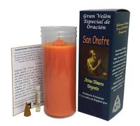 Velon San Onofre vela potenciada con oracion para atraer dinero urgente