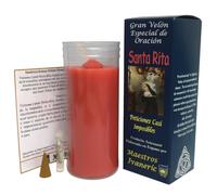 Velon Santa Rita vela potenciada con oracion para peticiones casi imposibles
