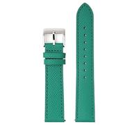 VELORE Correa de reloj de 18 mm, 20 mm, 22 mm, correa de reloj universal de cabeza plana, patrón de palma, primera capa de piel de vaca, correa de reloj de liberación rápida, hebilla cuadrada ligera e