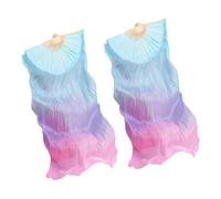 Velos de abanico para danza del vientre 2 Piezas Accesorios De Baile