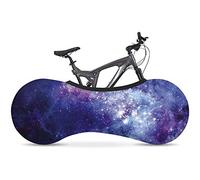 VELOSOCK Funda Cubre Bicicletas para Interiores - Galaxy - La Mejor solución para Mantener los Suelos y Las Paredes Libres DE Suciedad - Sirve para el 99% de Las Bicicletas para Adultos