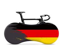 VELOSOCK Funda Cubre Bicicletas para Interiores - Germany Flag - La Mejor solución para Mantener los Suelos y Las Paredes Libres DE Suciedad - Sirve para el 99% de Las Bicicletas para Adultos