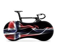 VELOSOCK Funda Cubre Bicicletas para Interiores - Norway Flag - La Mejor solución para Mantener los Suelos y Las Paredes Libres DE Suciedad - Sirve para el 99% de Las Bicicletas para Adultos