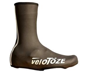 veloToze Funda de Neopreno para Zapatos (puño Impermeable Incluido) - para Zapatos de Ciclismo con Tacos - Impermeable, Resistente al Viento, cubrezapatos de Neopreno para Paseos en Bicicleta en