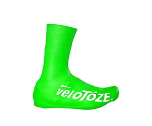 veloToze Funda para zapatos altos 2.0 - Cubre zapatos de ciclismo de carretera - Impermeable, resistente al viento, para paseos en bicicleta en primavera, otoño, invierno, lluvia y clima frío - Los