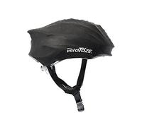 veloToze Hel-blk-001 Hel-BLK, Unisex Adulto, Negro, Fits Most Cycle Helmets