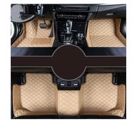 Velour Alfombrillas para Jaguar para F-Pace 2015-2023 Alfombrillas Personalizadas para Suelo del Coche Alfombras Pie(Beige)