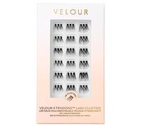 Velour Kit de Xtensions - Kit de Pestañas Postizas - Clústeres de Pestañas DIY, Personalizables, Resultados de Calidad de Salón - Hybrid