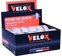 Velox 29502 Caja de 10 Rollos Cinta llanta Tela de 22 mm x 2 Metros, Blanco
