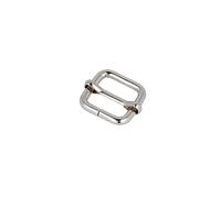 VELOX Hebilla Corredera Rectangular Hierro Níquel 20 mm. 5u., accesorios para confección ideales para una amplia variedad de proyectos, desde bolsos hasta cinturones y muchos más.